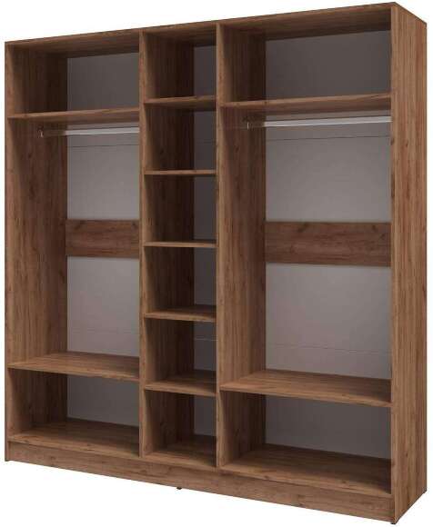 Шкаф Вегас 2000 (ТЭКС) Крафт табачный / Крафт белый