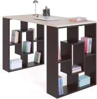 Письменный стол СПМ-15 Венге / Беленый дуб Письменный стол СПМ-15 Венге / Беленый дуб