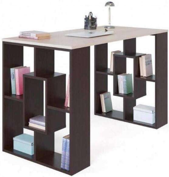 Письменный стол СПМ-15 Венге / Беленый дуб