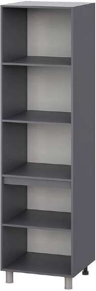 Пенал глухой Денвер ПН 601г, Графит Пенал глухой Денвер ПН 601г, Графит