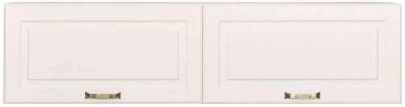 Ливерпуль Шкаф навесной Белый/Ясень ваниль