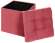 Пуф складной велюр Коралловый