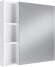 Шкаф зеркальный 16.312.03, Белый Шкаф зеркальный 16.312.03, Белый