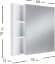 Шкаф зеркальный 16.312.03, Белый Шкаф зеркальный 16.312.03, Белый