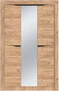 90.02 шкаф для одежды Флорида Дуб золотой / Венге