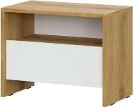 Тумба прикроватная Дольче, Дуб Золотой;Белый Тумба прикроватная Дольче, Дуб Золотой;Белый