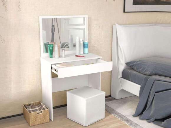 Туалетный столик Лестер Белый