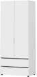 Шкаф двухстворчатый с ящиками Токио (Белый текстурный)
