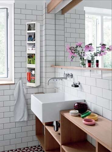 Поворотный шкаф Shelf.On Хоп Шелф белое глянцевое стекло art.5476