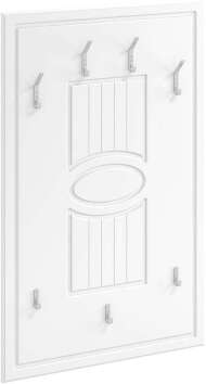 Вешалка Монако 800 МН-3 белое дерево