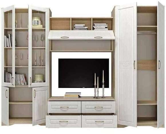 Гостиная Оливия 1 Дуб Сонома/белое дерево Гостиная Оливия 1 Дуб Сонома/белое дерево