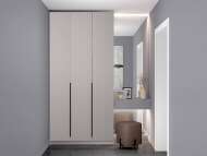 Брандо шкаф для одежды 67.12 МДФ Кашемир Брандо шкаф для одежды 67.12 МДФ Кашемир