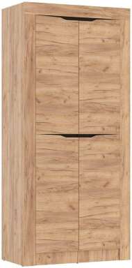 90.03 шкаф для одежды Флорида Дуб золотой / Венге