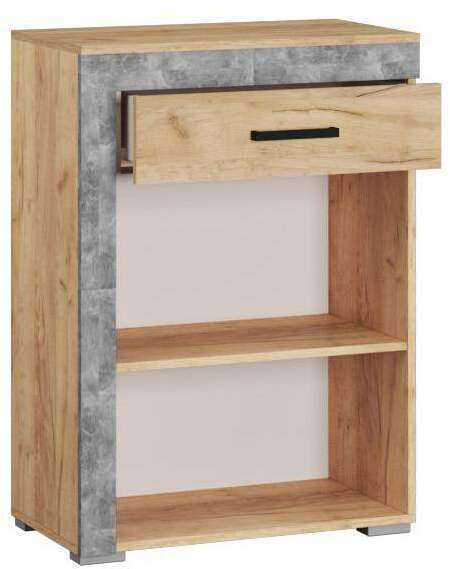 Тумба-обувница Галант (ТЭКС) Дуб Крафт золотой / Ателье светлое Тумба-обувница Галант (ТЭКС) Дуб Крафт золотой / Ателье светлое