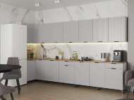 Кухня Венера угловая 1000 х 3700 МДФ Кашемир фрезерованный Кухня Венера угловая 1000 х 3700 МДФ Кашемир фрезерованный