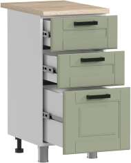 МК Аленушка Н3Я 400 Астра Фисташка,скоба черный (со столешницей) МК Аленушка Н3Я 400 Астра Фисташка,скоба черный (со столешницей)