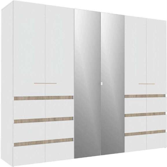 Шкаф для одежды и белья Анона, белый