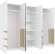 Шкаф для одежды и белья Анона, белый