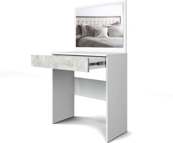 Туалетный столик Лестер Белый / Ателье светлое