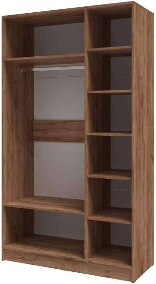 Шкаф Вегас 1200  (ТЭКС) Крафт табачный / Крафт белый