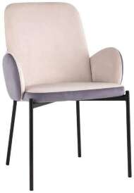 Стул с подлокотниками (кресло) Тедди Бледно-Сиреневый