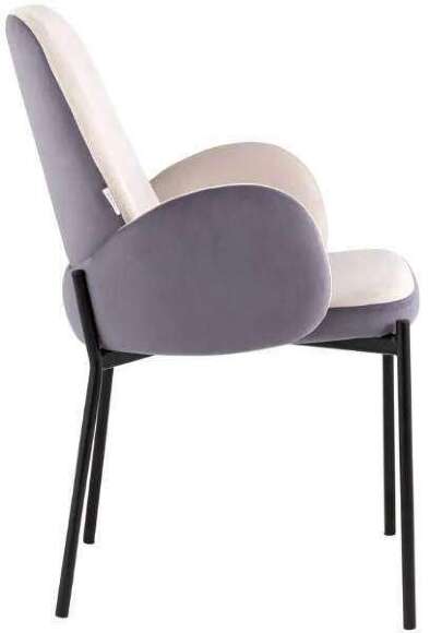 Стул с подлокотниками (кресло) Тедди Бледно-Сиреневый Стул с подлокотниками (кресло) Тедди Бледно-Сиреневый