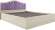 Кровать с настилом ДСП Дели 160х200, дуб молочный/сирень