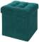 Пуф складной велюр Нефритовый