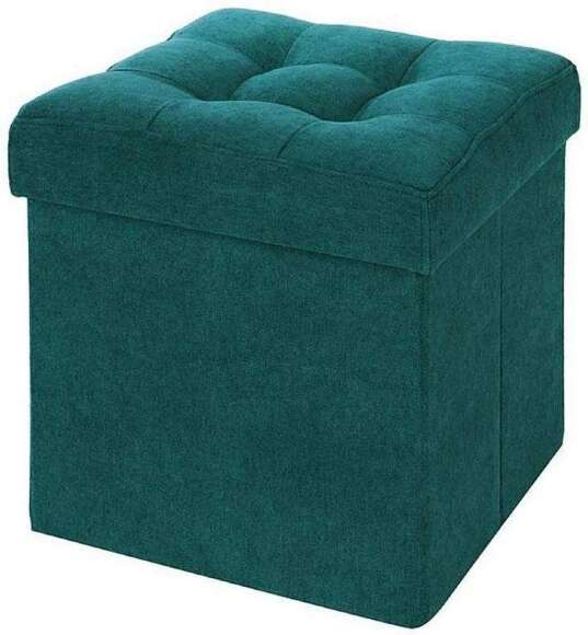 Пуф складной велюр Нефритовый