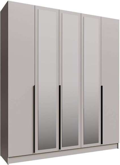 Распашной шкаф с зеркалом Мадрид 2.0, Кашемир Распашной шкаф с зеркалом Мадрид 2.0, Кашемир