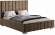 Кровать с подъемным механизмом Мирабель 140х200, шоколадный Кровать с подъемным механизмом Мирабель 140х200, шоколадный