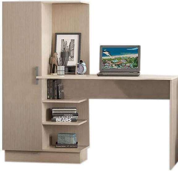 Стол компьютерный №1 дуб беленый