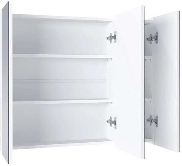 Шкаф зеркальный 16.312.05, Белый Шкаф зеркальный 16.312.05, Белый