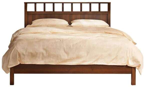 Кровать 160х200 Sherlock 47 Люкс Орех (Глазов) с основанием из металла Кровать 160х200 Sherlock 47 Люкс Орех (Глазов) с основанием из металла