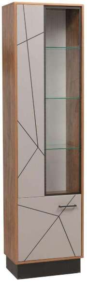 Шкаф-пенал Гамма 54.01 Левый Таксония/Грэй