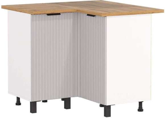 Кухня Венера угловая 2000 х 2200 МДФ Белый матовый Кухня Венера угловая 2000 х 2200 МДФ Белый матовый