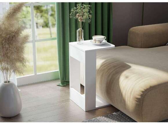 Стол журнальный СТЖ-005, белый