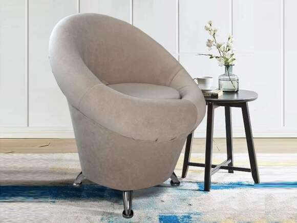 Кресло Ракушка бежевое