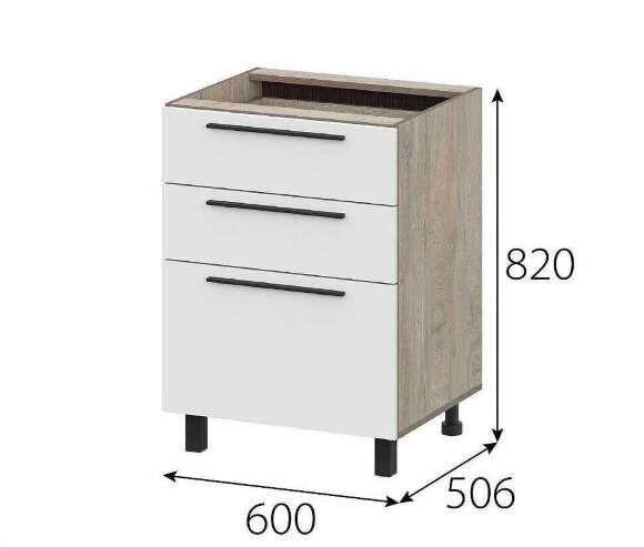 КГ Этна Стол-рабочий 6с3я Софт Вайт