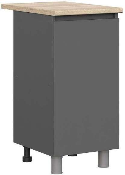 Модульная кухня Денвер 1,4 м, графит