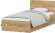 МСП 1 Кровать двойная универсальная 0,9 настил ДСП / Дуб Золотой