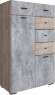 Дублин Комод дуб крафт серый/цемент Дублин Комод дуб крафт серый/цемент