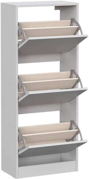 Обувница Айден 601 серый