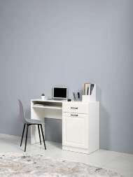 Ливерпуль Стол туалетный 12.46.01 Белый/Ясень ваниль