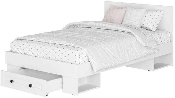 Кровать 120x200 Софт КР-06 (БТС) с ящиком