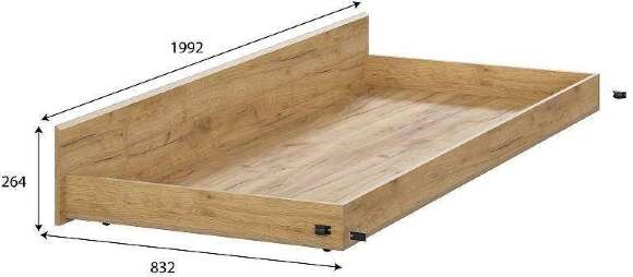 Ящик выкатной Тоскана 80х190 Ящик выкатной Тоскана 80х190