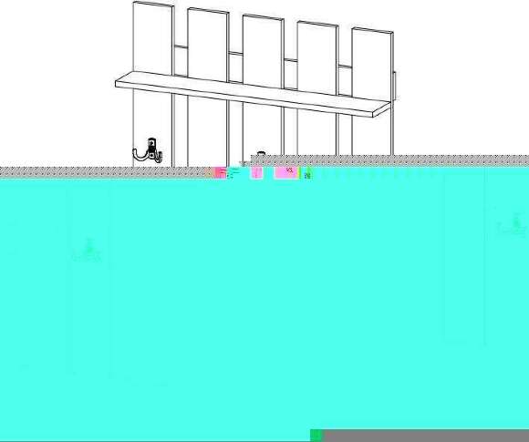 Вешалка Айден ВШ06-800 Белый