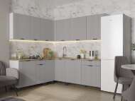 Кухня Венера угловая 2000 х 2200 МДФ Кашемир фрезерованный Кухня Венера угловая 2000 х 2200 МДФ Кашемир фрезерованный