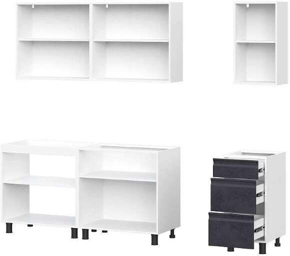 Кухонный гарнитур Вельвет 2.0 м, без столешницы Кухонный гарнитур Вельвет 2.0 м, без столешницы