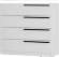 Комод КМ-02 Айрон, белый Комод КМ-02 Айрон, белый
